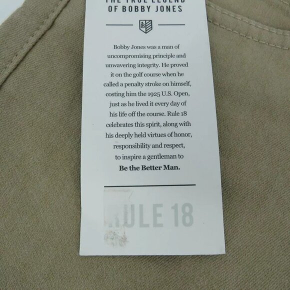 Rule18 by Bobby Jones High-Performance Pants 30x32 NWT $165 - Picture 5 of 6